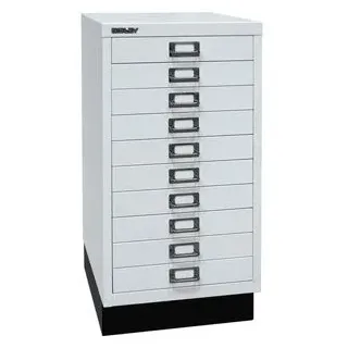 BISLEY MultiDrawer Schubladenschrank 34,9 x 46 x 67 cm grau