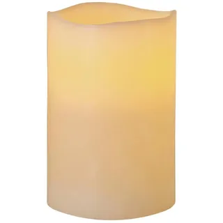 Star Trading LED Big Echtwachs flackernd creme