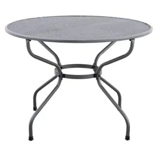 MWH Das Original Verso Gartentisch Ø 105 x 74 cm eisengrau