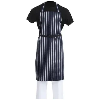 Whites Chefs Clothing Gastronoble Whites Latzschürze marineblau gestreift