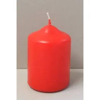 12 Spitzkopf Stumpen Kerzen Rot 70 x Ø 50 mm, Kerzen in Cellophan, KOPSCHITZ Qualitätskerzen in RAL Qualität Made in Germany, Kerzen, Anlass, Advent, Weihnachten, Festtag, Festtagskerzen
