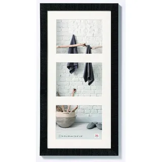 walther + design Bilderrahmen Home schwarz 15x20 cm 3er Set