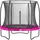 305 cm inkl. Sicherheitsnetz pink