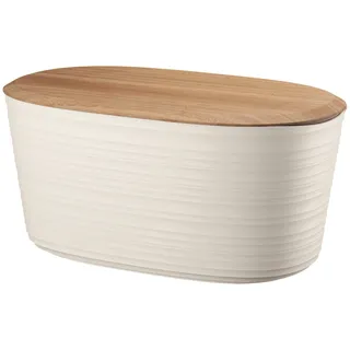 Guzzini Tierra Brotkasten Holz/ Kunststoff Weiß