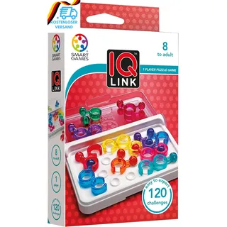 Games IQ Link Puzzle Game with 120 Challenges 8 Years