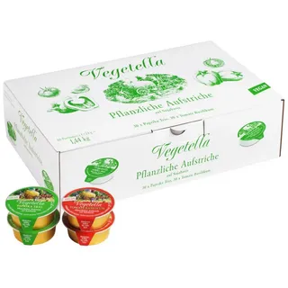vegetella Pflanzlicher Sojabasis Brotaufstrich, 60x 24,0 g