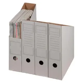 Smartboxpro Stehsammler 226111020, A4, Pappe, weiß, 20 Stück