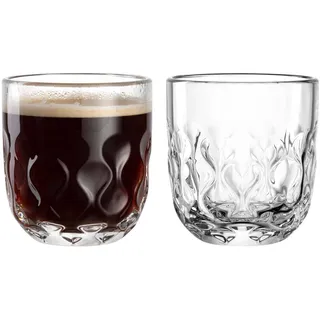 LEONARDO Gocce Latte Macchiato Glas 0,22 l 2 St.