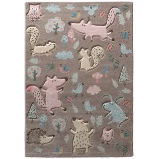 Sigikid Kinderteppich Forest SK-21965-070 taupe 120x170