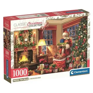 CLEMENTONI Santa's Visit 1000 Teile