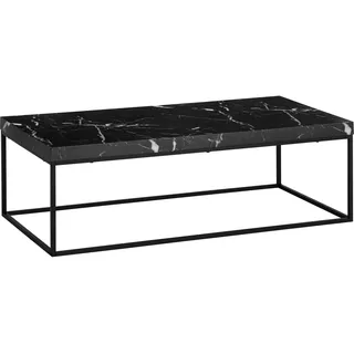 FineBuy Couchtisch Schwarz MDF 120 x 60 x 38 cm