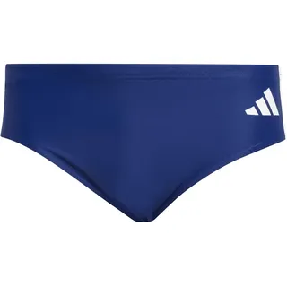adidas 3-Streifen Badeslip Dunkelblau/Weiß S