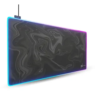 Nyfter - RGB XXL Gaming Mauspad RGB Nyfpad - 900x500mm Mousepad - Liquid Design und RGB Premium Mousepad für Gamer