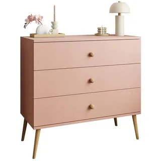 lookway Highboard 100 x 85 x 41 cm Rosa