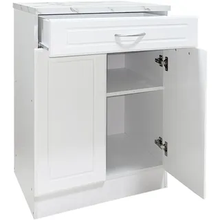 Hti-Living Unterschrank Jenna Country 60 x 50 x 83 cm Weiß