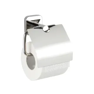 WENKO Mezzano Toilettenpapierhalter, mit Deckel 24253100 , 1 Stück