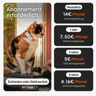 Weenect XS GPS Tracker 28 g Weiß 6 x 2,4 x 1,5 cm