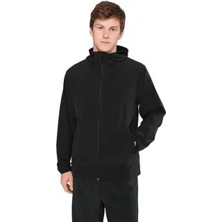 Nike Repel Unlimited wasserabweisende Kapuzenjacke Herren 010 black/black/black S