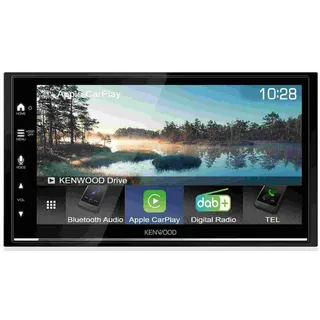 Kenwood DMX7722DABS 2-DIN Moniceiver 6,8 Zoll DAB+ Bluetooth USB CarPlay Android Auto
