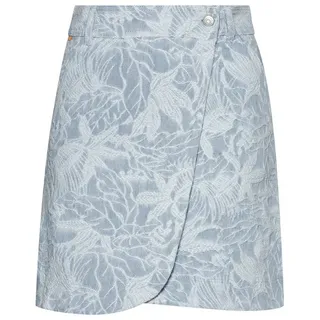 BOSS ORANGE A-Linien-Rock C-Demin Skirt Mini (1-tlg) blau 25