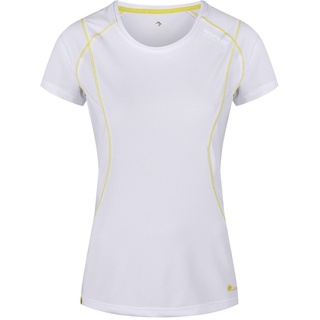 Regatta Virda III Damen-T-Shirt, schnelltrocknend, langärmelig XL weiß