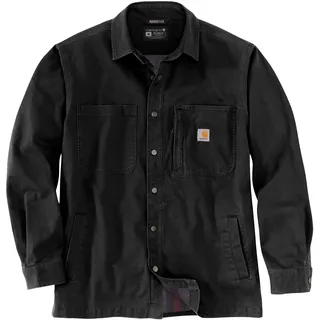 Carhartt Canvas-Fleece, Hemd/Jacke - Schwarz (N04) - XXL