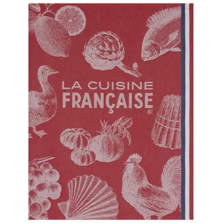 Le Jacquard Français 27480 Geschirrtuch Gastronomie Rouge 80X60 cm Baumwolle