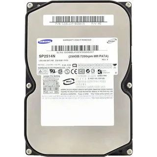 Festplatte Samsung 250Gb SP2514N 8Mb Cache 7200Rpm ATA-133 3,5" Zoll