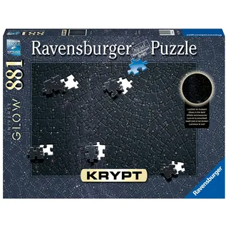 Ravensburger Puzzle 17280 - Krypt Puzzle Universe Glow - Schweres Puzzle für Erwachsene und Kinder ab 14 Jahren, mit 881 Teilen