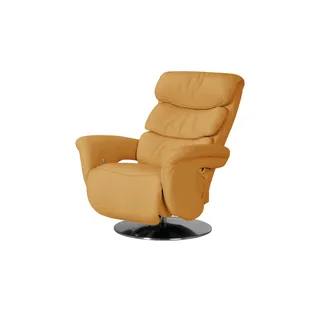 himolla Leder-Relaxsessel Leder 7628 , gelb , Maße (cm): B: 83 H: 109 T: 90.0