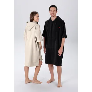 KangaROOS Badeponcho Summer Schwarz L/XL