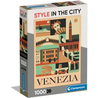 CLEMENTONI 1000 EL. Compact Venezia [Puzzle]