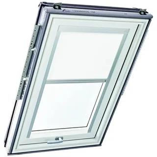 Roto RolloExclusiv 114 x 140 cm / Fenstergröße (Velux) Weiß