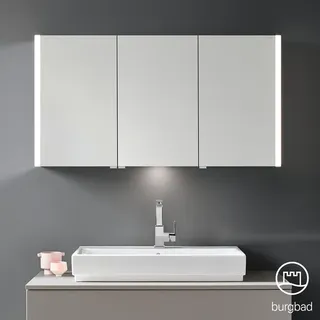 Burgbad Cube Spiegelschrank, 2 Türen,