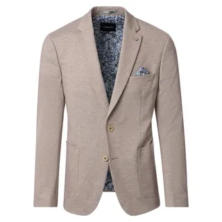 VENTI Sakko VENTI Herren Anzugsakko City Revers Bi-Color Hellbraun braun 60