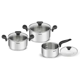 Tefal Primary Inox Topf-Set 3-tlg. 16 cm + 18 cm + 20 cm