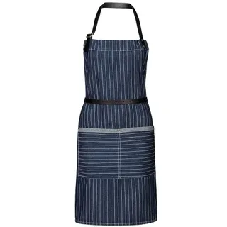 Exner 1940930 - Bistroschürze, B 60 x L 70 cm, Fb. royal blue stripe
