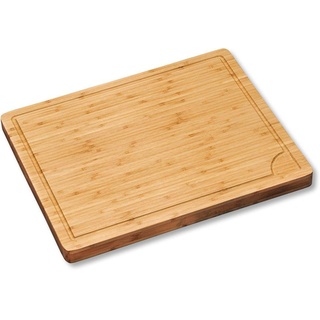 KESPER for kitchen & home Schneidebrett, Bambus, in Profi-Qualität beige