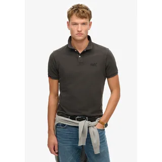Superdry Vint Destroy Kurzarm-poloshirt Destroy Black S