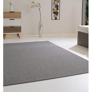 Steffensmeier Meddon Schlingenteppich 200 x 200 cm Grau
