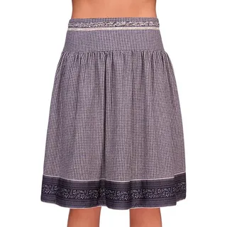 Hammerschmid Trachtenrock Winterlicher Wollrock - TRAUNSTEIN - beige/navy beige 46
