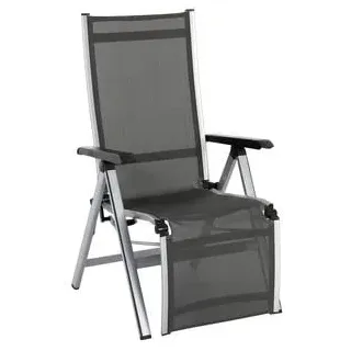 MWH Relaxsessel Elements, silber, Dunkelgrau, Silber, Schwarz