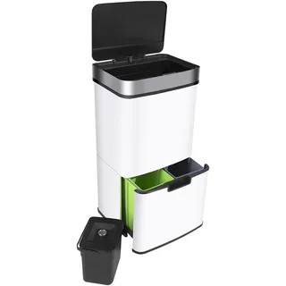 Ribelli Mülltrennsystem 72 l Weiß