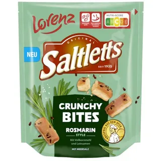 Lorenz Snack-World Saltletts Crunchy Bites Rosmarin 100,0 g, 1 St.