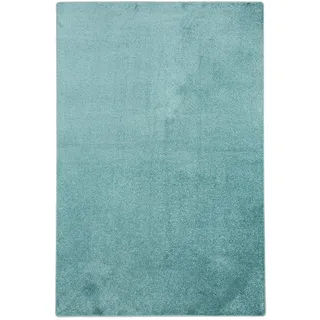 Snapstyle Luna Hochflorteppich 160 x 160 cm Mintgrün