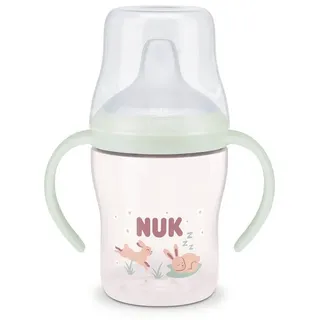 NUK Becher PP Perfect Match Trinktasse mit weichem Silikon Trinksauger, PP rosa