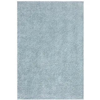 Carpet City Shaggy", blau Türkis, B:230cm H:30mm L:320cm, Polypropylen, Teppiche Auch als Läufer, Langflor, Uni, Shaggy, flauschig-weich