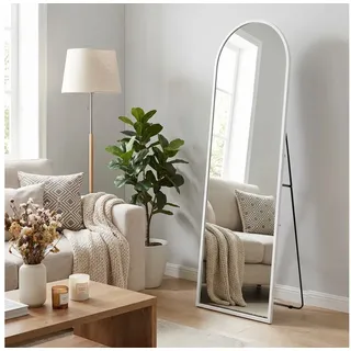 OTTO home Spiegel Standspiegel Addrik, wahlweise in 2 Größen 150x40cm oder 180x60cm (als Wandspiegel und Standspiegel einsetzbar, Rahmen aus Metall), Ganzkörperspiegel mit Sicherheitsglas, in verschiedenen Farben weiß 40 cm x 150 cm x 2,7 cm