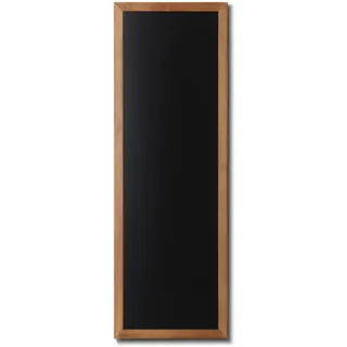 Showdown Displays Kreidetafel Natura Holz 56x150cm hellbraun.