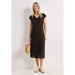 STREET ONE Midikleid Unifarbe Braun 46